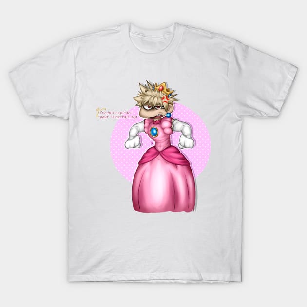 Katsuki Bakugou - My Hero Academia is the new princess T-Shirt by SofiaArtFactory